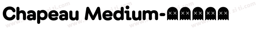 Chapeau Medium字体转换